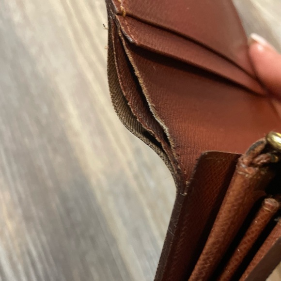 Vintage Louis Vuitton LV Monogram Signature Canvas Porte Monnaie Tresor Wallet - Picture 15 of 16